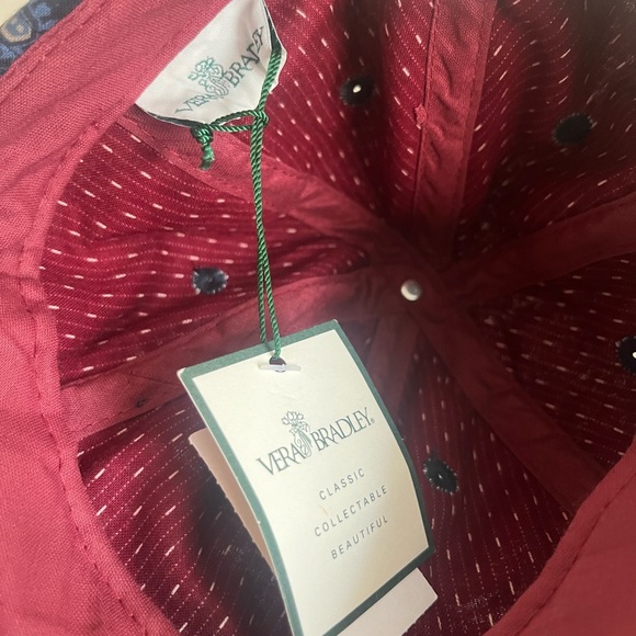 NWT Vera Bradley Classic Baseball Cap - Navy - Picture 8 of 8